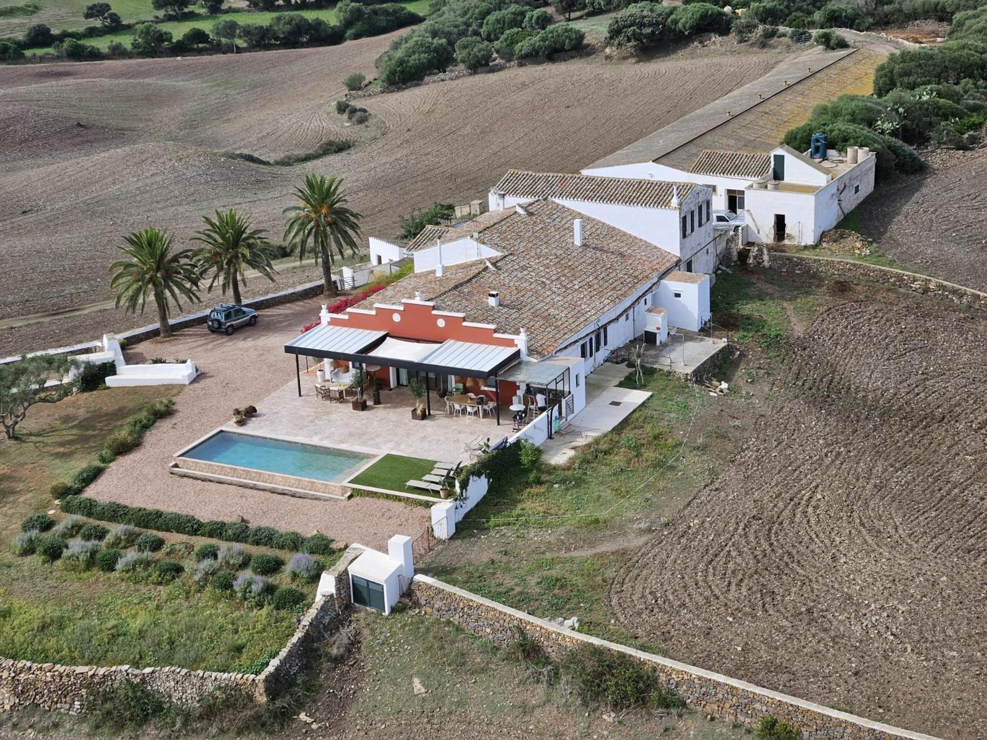 Casa Rural Bini Aumaia Es Mercadal Exterior foto